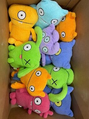 Hasbro Ugly Dolls Collectibles, Lot of 10, 8”, EUC